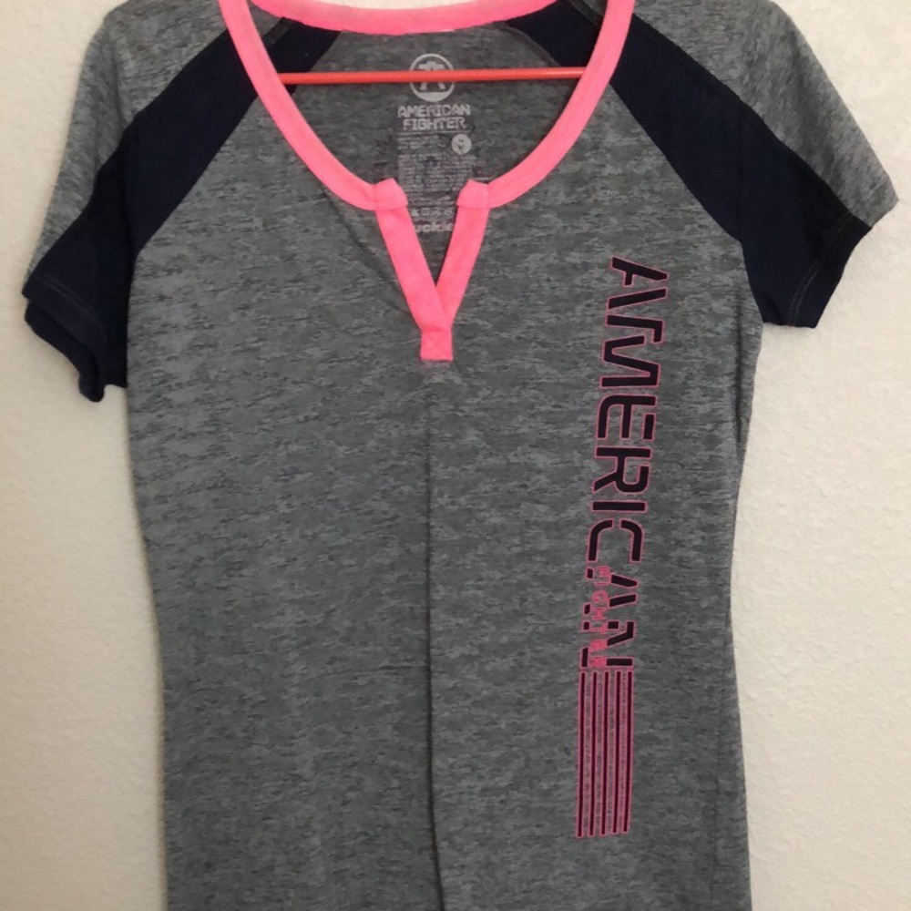 American fighter reflective shirt